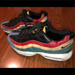 Nike Dames Air Max 95 Premium Multicolor Pony